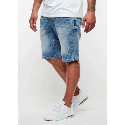 Herren Shorts | Seventyseven Lifestyle Herren Bermuda Jeans Shorts Destroy Look 5-Pockets hell blau denim - IH40981Seventyseven Lifestyleenzyme21078256