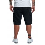 Herren Shorts | Lowrider Herren Cargo Bermuda Shorts mit Zunnelzug 6-Pockets schwarz - DT70252Lowrider Clothingschwarz21078261