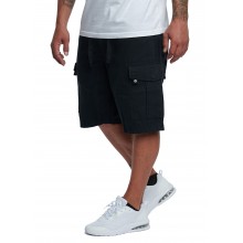 Herren Shorts | Lowrider Herren Cargo Bermuda Shorts mit Zunnelzug 6-Pockets schwarz - DT70252Lowrider Clothingschwarz21078261