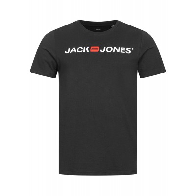 Herren Oberteile | Jack and Jones Herren NOOS T-Shirt Logo Print schwarz - FY08702Jack & Jonesschwarz20041598