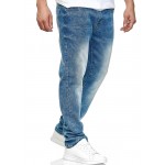 Herren Hosen | Southpole Herren Basic Skinny Fit Stretch Jeans Hose 5-Pockets sand blau denim - IP96324Southpole Mendenim/navy19104405-3832-DN