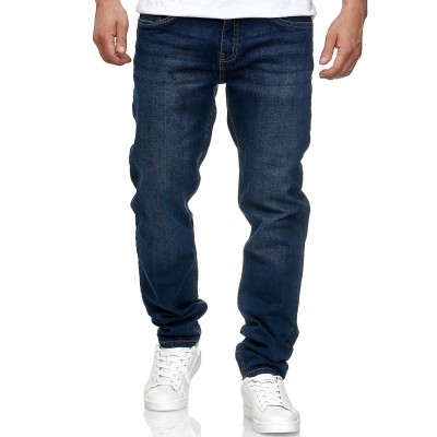 Herren Hosen | Urban Classics Herren Stretch Denim Jeans Hose 5-Pockets dunkel blau - EX33821Urban Classicsblau19094068